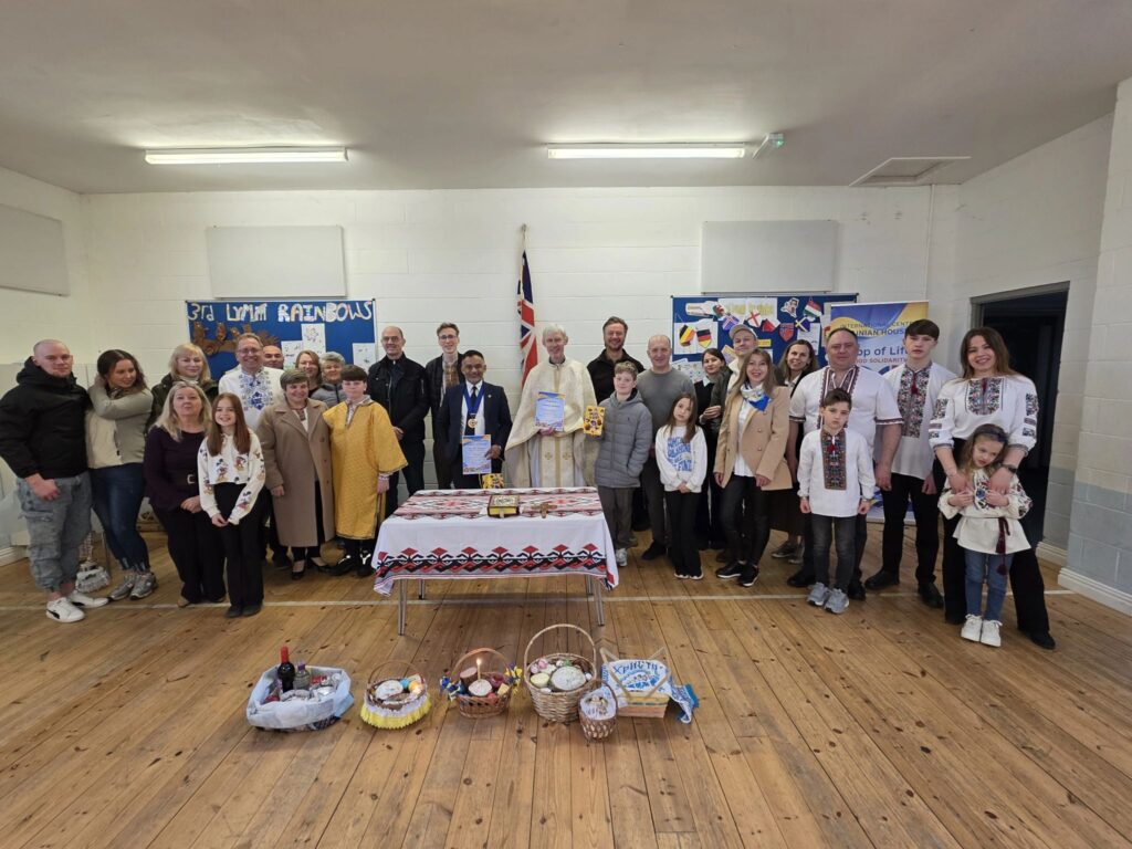 Великдень у Ліммі, українська громада, освячення кошиків, традиційні страви та спільне святкування